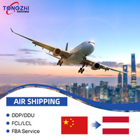 Agent d'expédition aérienne et terrestre économique, transitaire aérien, entreprise de logistique, service de fret international Chine-Autriche LCL/FCL
