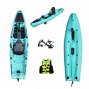 Kayak câu cá Viking 10.5FT một chỗ ngồi, một người, chất liệu nhựa HDPE cứng, có hệ thống đạp chân, đang bán - Product Image 5