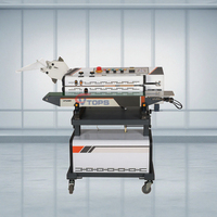Machine de thermoscellage sous vide avec remplissage par rinçage au gaz azoté Machine de thermoscellage de sacs en plastique à bande continue