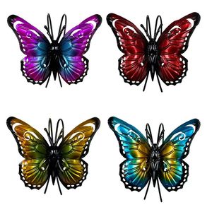 Macetero Moderno con Diseño de Mariposa, Decoración Colgante Impermeable con Recubrimiento en Polvo <span class=keywords><strong>para</strong></span> Uso en Exteriores, Adorno <span class=keywords><strong>para</strong></span> Barandilla con Diseño de Insectos <span class=keywords><strong>Artificiales</strong></span> - Product Image 5
