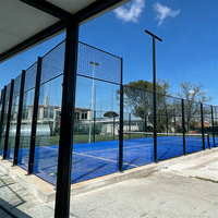 Kit de terrain de padel en gros avec accessoires complets, terrain de padel professionnel pour les distributeurs mondiaux
