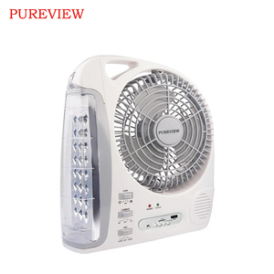 Hot Bán 8 Inch Sạc Khẩn Cấp Xách Tay Đa Chức Năng <span class=keywords><strong>Fan</strong></span> Với AM FM <span class=keywords><strong>Radio</strong></span> Mini Năng Lượng Mặt Trời Electric Powered Sạc <span class=keywords><strong>Fan</strong></span> - Product Image 2