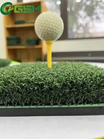 Tapis de golf en gazon synthétique PP 40 mm 10 mm EVA