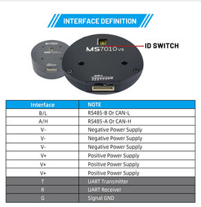 モーターLKTECH MS7010ブラシレス<span class=keywords><strong>DC</strong></span>軽量<span class=keywords><strong>DC</strong></span> RC DIYジンバルモーター - Product Image 4