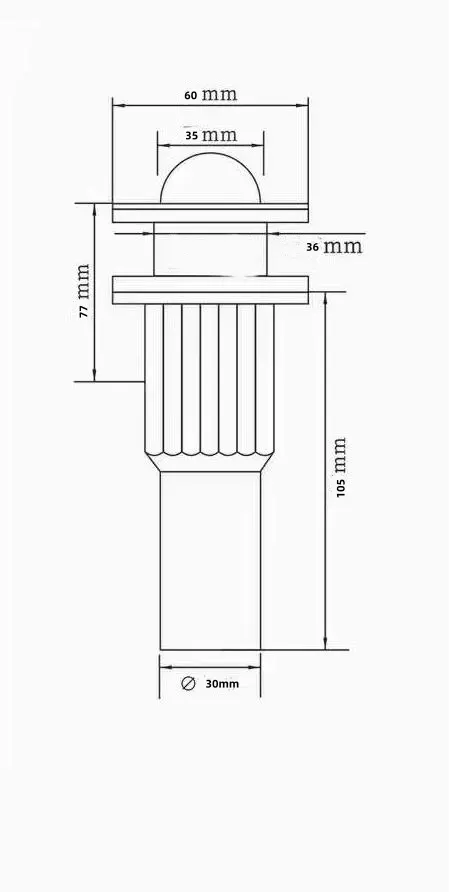 Sdraiante per lavabo in plastica,