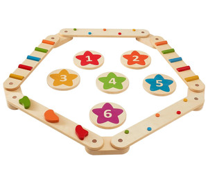 Trave di Equilibrio in Legno Ecologica e Resistente, Pietre per Equilibrio, Tavole di Equilibrio Montessori per Bambini 5-7 Anni - Product Image 5