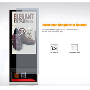 55 inch giày làm sạch máy Android Wifi điều khiển từ xa kỹ thuật số biển và hiển thị - Product Image 6