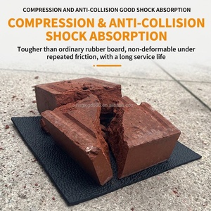 Custom Cut Orange Peel Pattern Anti-Slip Wear-Resistant Shock-Absorbing Rubber <b>Mat</b> Industrial Rubber Sheet - Product Image 6