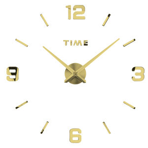 Reloj de pared grande sin marco 3D para decoración del hogar, pegatina de espejo acrílico, arte, regalo único, Ideas modernas, Relojes de pared de lujo - Product Image 2