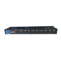 Prix d'usine DMX512 Console à effet de scène Contrôleur d'amplificateur de signal 8-Road Télécommande Fire Flame Machine