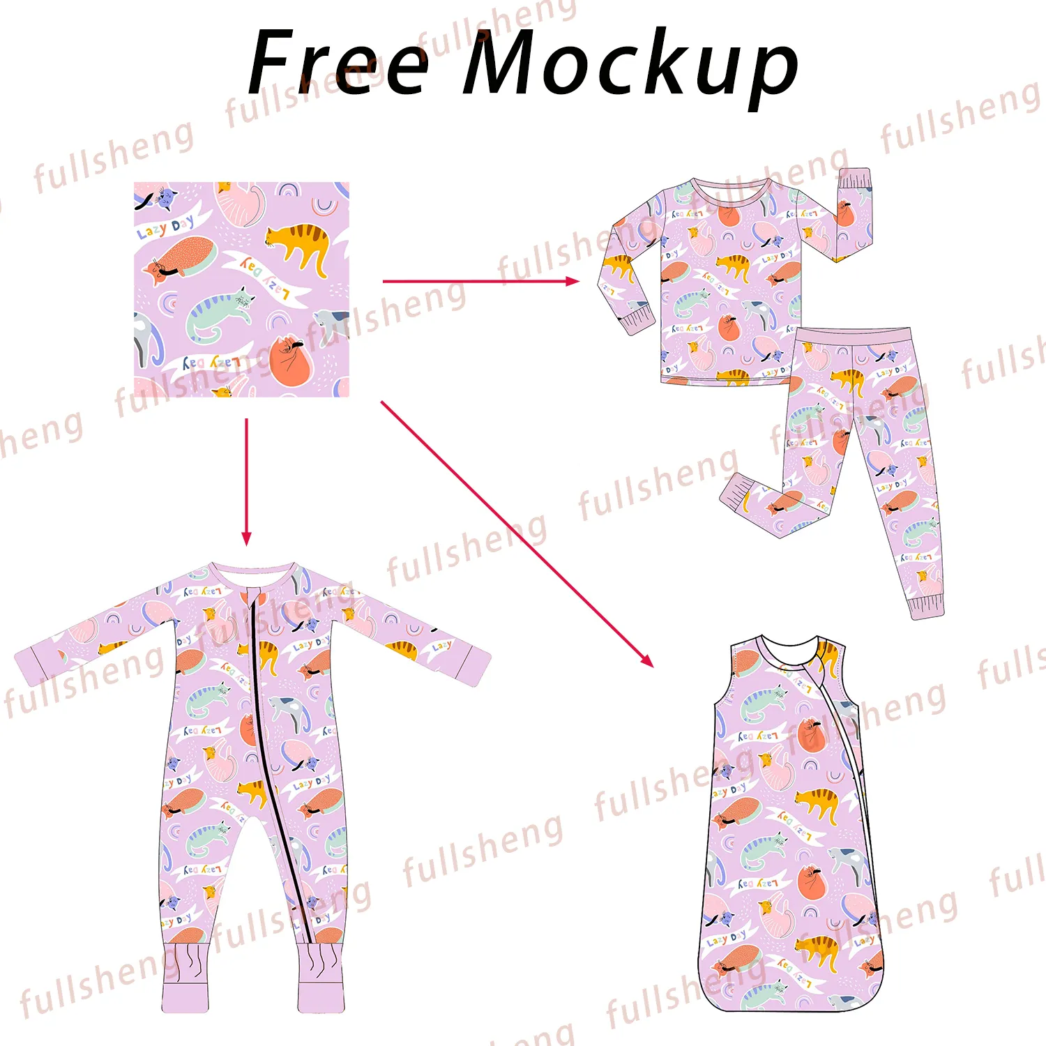 Custom Print Bamboo Cotton Baby Clothes Wholesale Kids Clothing Bamboo Viscose Spandex Pjs Sleepers Bamboo Baby Pajamas