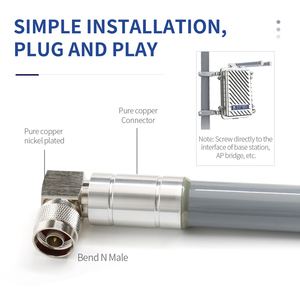Antenne 915 Mhz Uhf Lora 868 Mhz 900 Mhz Lorawan Lora Antennes de base Antenne Omni extérieure Longue portée Extension Wifi à gain élevé - Product Image 4