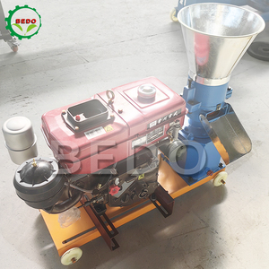 Offre Spéciale petite machine à granuler les aliments pour animaux bovins lapins porcs volailles animaux moteur diesel granulateur - Product Image 5