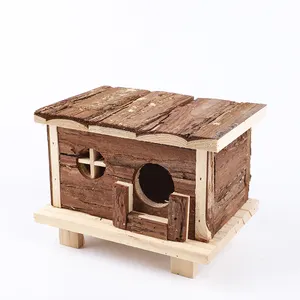 Wholesale Custom DIY Creative Bird House Kit Decorate Arts Crafts Wooden Bird Houses