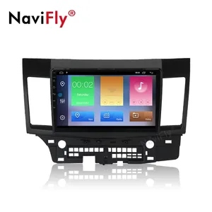 NaviFly 8 “188G Android 9 车载 DVD 播放器汽车视频音频为三菱 Lancer EX 与 1 + 月的 GPS 导航