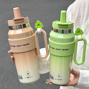 Vaso Térmico 2025 Nuevo con Doble Boca para Beber, Vaso para Agua Fría de Gran Capacidad, Vaso para Hielo para Hombres y Mujeres - Product Image 1