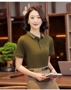 เสื้อโปโลแขนสั้นสีฟ้าอ่อนสำหรับผู้ชาย ดีไซน์กระดุมสีพื้น ความยาวปกติ สไตล์ลำลองสมาร์ท ผ้าอ๊อกซ์ฟอร์ด ระบายอากาศได้ดี - Product Image 1