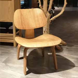 Hotel Furniture Modern Relax Lounge Moulded Plywood Chairs For Living Room Small Bentwood Nordic Design Wooden LCW Classic Chair