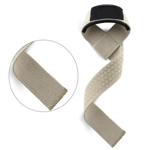 Sangles de poignet pour la musculation, les soulevés de terre et les entraînements en salle de sport, fabriquées sur mesure en coton premium et rembourrées, pour hommes et femmes, prix ajustable. - Product Image 5