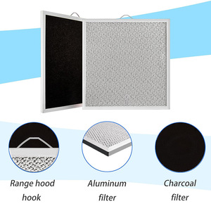 Filtro de malla para campana extractora Broan de 11.81x11.31x0.4 pulgadas, accesorio atrapa grasas - Product Image 2