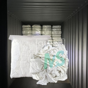 Chiffons en coton blanc super doux, triés, pour le nettoyage et l'entretien des navires et des surfaces - Product Image 1
