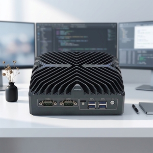 <span class=keywords><strong>Mini</strong></span> PC Intel i7 con 3 porte LAN, Windows 10, DDR4, SSD M.2 NVMe, <span class=keywords><strong>Mini</strong></span> Computer Desktop per Ufficio - Product Image 1