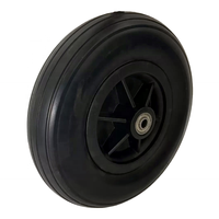 Prix d'usine Roue en mousse PU sans chambre à air de 8 pouces 200x50 avec moyeu symétrique pour poussette / fauteuil roulant de Caster/ chariot à roues