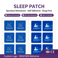HLK Patch de sommeil respirant en non-tissé spunlace à libération lente 8H, sans médicament, pour un sommeil profond et apaisant, livraison rapide, vente en gros