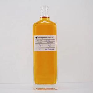 Bouteilles <span class=keywords><strong>de</strong></span> verre vides pour whisky, vodka, tequila, <span class=keywords><strong>rhum</strong></span>, gin, <span class=keywords><strong>de</strong></span> 500 ml, hautes, épaisses, à bec carré, rectangulaires, à <span class=keywords><strong>bon</strong></span> prix, vente en gros - Product Image 2