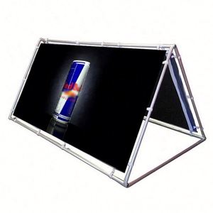 Sport Advertising Outdoor Using Display a <b>Frame</b> Sign Pop up Banner PVC Board Fold Triangle Display Stand with Accessoires - Product Image 1