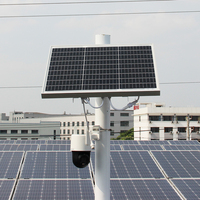 Système d'alimentation solaire renouvelable Sun Power, panneau mono 80W, batterie Li 40Ah, support pliable, système d'énergie solaire