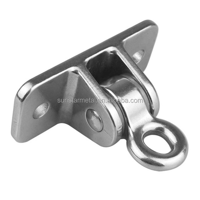 Heavy Duty 304SS Stainless Steel Swing Hangers 1000LB Capacity Antirust Swivel Hooks 360 Rotate for Heavy Industry Applications
