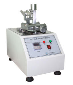 Testeur d'abrasion Gaoxin DIN, machine de test de résistance à la frottement du cuir, haute précision, 220V, 1 an, équipement de laboratoire industriel - Product Image 1