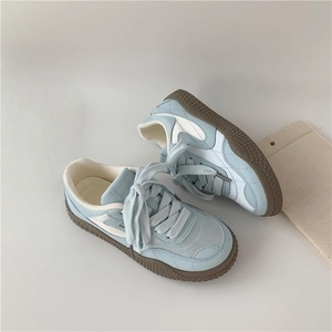 Chaussures de marche à lacets à semelle épaisse pour femmes, collection Automne-Printemps-Été-Hiver 2026, chaussures de skateboard personnalisées - Product Image 2