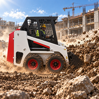 Vente directe usine : Chargeuse compacte 1,5 tonne avec rouleau vibratoire en promotion