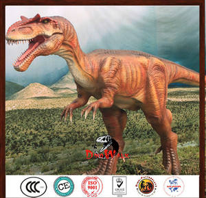 หุ่นยนต์จูราสสิสวนสนุกขนาด<span class=keywords><strong>ใหญ่</strong></span> Animatronic แบบจำลองไดโนเสาร์จำลองสูง - Product Image 4