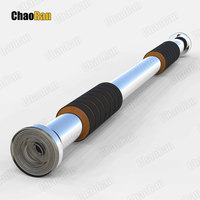 Chaoran 100 kg – Barre de traction unisexe en acier de haute qualité, portable, 5*5*(62-85) cm, pour usage domestique et salle de sport