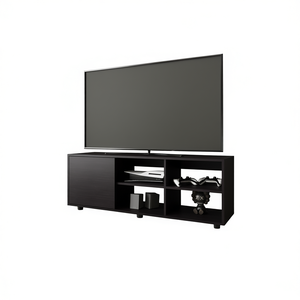 Mobile TV Parker in Wengue con Anta e Vano Aperto da 50 a 54 Pollici, Arredamento Moderno per Soggiorno - Product Image 1