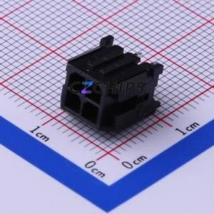 C3030WV-F-2X02P Wire-to-Board Pin Header Through hole Component (THT),P=3mm Connector 2x2P 3mm Through Hole 4P - Product Image 1