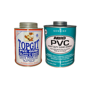 Colle pour PVC, colle de soudage facile à coller au <span class=keywords><strong>ciment</strong></span>, pour environnements humides ou à haute pression, pour gaines en PVC rigide - Product Image 2