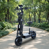 Trottinette électrique à double moteur, deux roues, 72V 60V, batterie lithium amovible, capteur, autonomie 80-100KM, étanche IP65, moteur sans balais, pliable