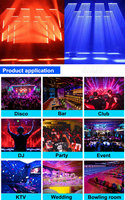 Barre de lumière mobile à faisceau RGBW 10x40W, contrôle par pixels, éclairage de scène DJ, barre LED DMX pour club, concert, spectacle