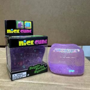 En gros, Nouveaux Jouets anti-stress Cube à paillettes, Jouets Squishy Cube 'Need Ohhs', Jouets Squishies Cube de Maltose à remontée lente pour le soulagement du stress - Product Image 3