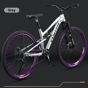 Full Suspension Mountain Bike 26/27.5 Inch, 8-Speed Mountain Bicycle <strong>MTB</strong> Bike for Teenagers Adult Men Women Trail <strong>Commuter</strong> - Product Image 3