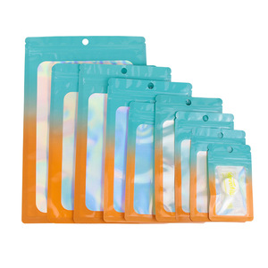 Haodong Packing Custom Printing Frosted Mylar Self Sealing <strong>Bag</strong> <strong>Phone</strong> Case Pouch Aluminum Foil USB Data Cable Packaging <strong>Bag</strong> OEM - Product Image 1
