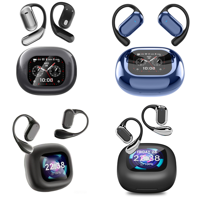 Open Ear OWS AI Language Translator Earphone with 144 Online Languages Real Time Translation Wireless Earbuds for Travel New