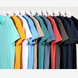Wholesale 220gsm Woman T-shirt 100% Organic Cotton Custom Promotional Plain <b>Tshirt</b> Oversized T Shirt For Men New Styles - Product Image 2