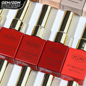 <span class=keywords><strong>Esmalte</strong></span> <span class=keywords><strong>de</strong></span> <span class=keywords><strong>Uñas</strong></span> en Gel <span class=keywords><strong>de</strong></span> Alta Calidad en 24 Colores, Larga Duración, Secado con Lámpara UV LED, Marca Privada, Logotipo Personalizado - Product Image 1