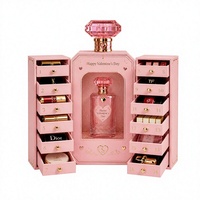 Boîte cadeau en papier en forme de flacon de parfum FSC pour offrir en cadeau à la Saint-Valentin