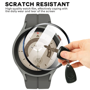 Trendybay 9H Premium verre trempé pour <span class=keywords><strong>Samsung</strong></span> <span class=keywords><strong>Galaxy</strong></span> Watch 5 <span class=keywords><strong>Pro</strong></span> <span class=keywords><strong>45mm</strong></span> protecteur d'écran Film HD pour <span class=keywords><strong>Samsung</strong></span> <span class=keywords><strong>Galaxy</strong></span> <span class=keywords><strong>Watch5</strong></span> <span class=keywords><strong>Pro</strong></span> - Product Image 4